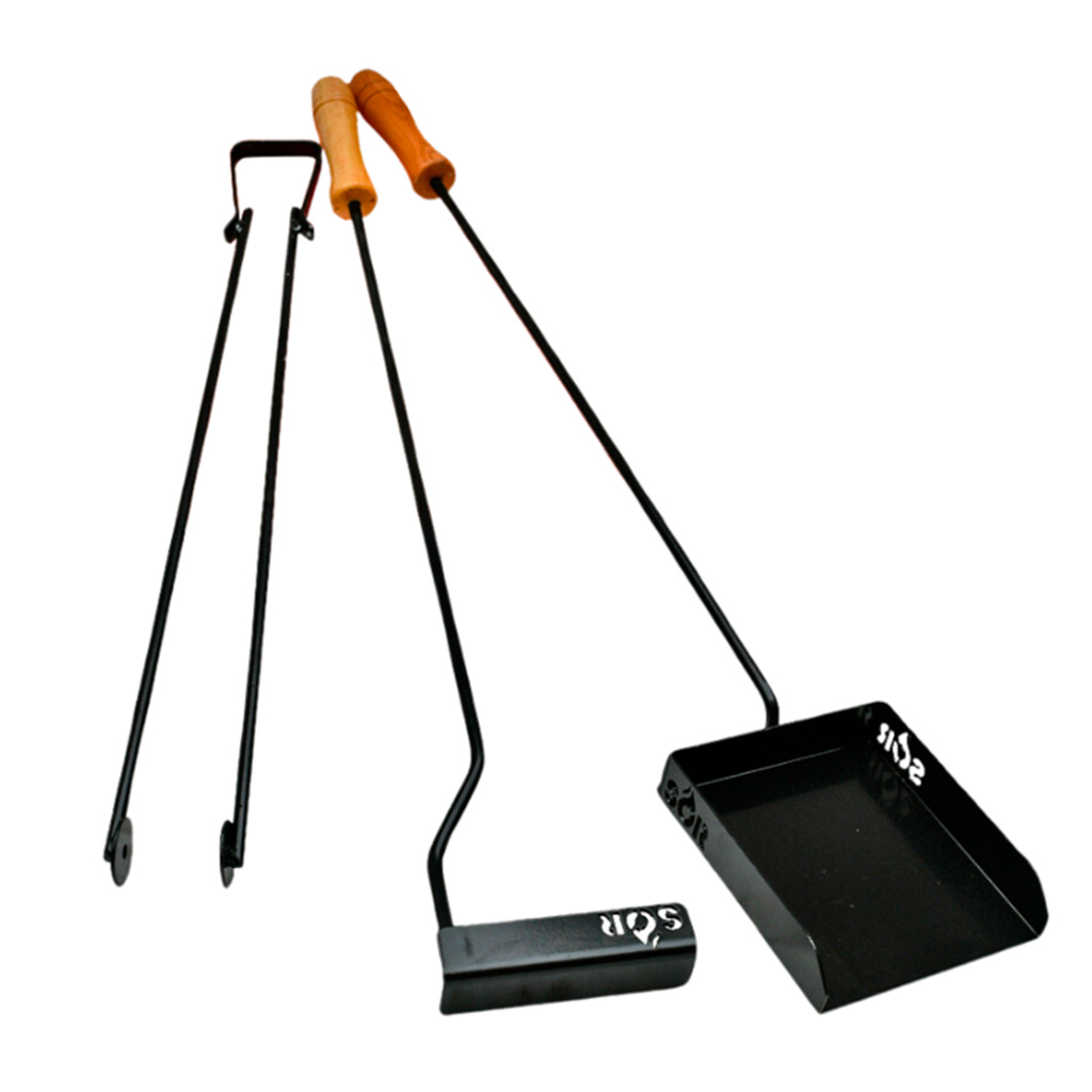 Juego herramientas - Kit parrilla x 3 hierro