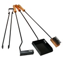 Juego de herramientas - Kit parrilla x 4 hierro