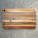 Tabla de corte premium MIX de maderas 50x30