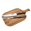 Juego cubiertos con tabla - Tramontina