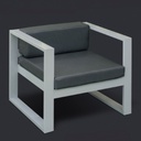 Sillon de aluminio para exterior chico - ÖFEN