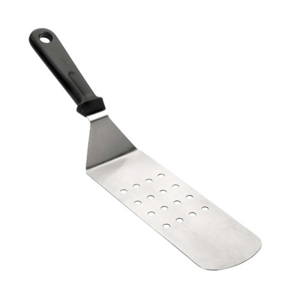 Espátula de servicio perforada