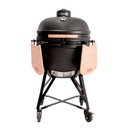 Parrilla barbacoa Kamado "Kadú K25 Black Matte" - BBQ Grill