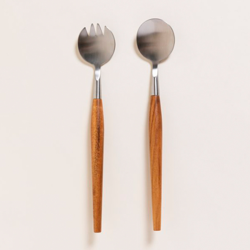 Set cubiertos x 2 para ensalada Acacia