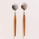 Set cubiertos x 2 para ensalada Acacia