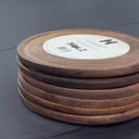 Platos Algarrobo x 6