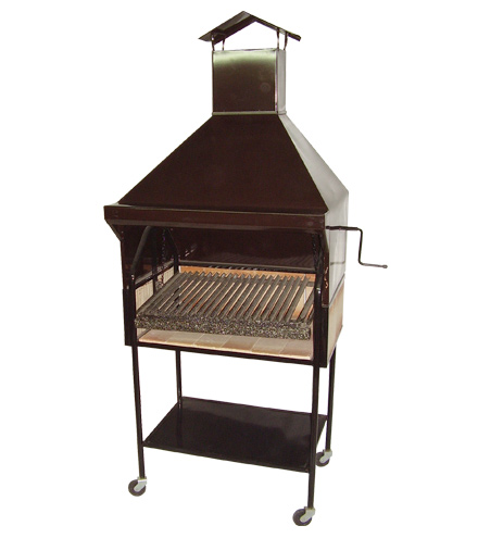 [AG008] Parrilla Rodante con Campana Chapa Chica / a Pedido