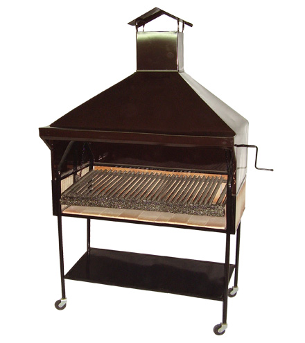 [AG010] Parrilla Rodante con Campana Chapa Grande/a Pedido