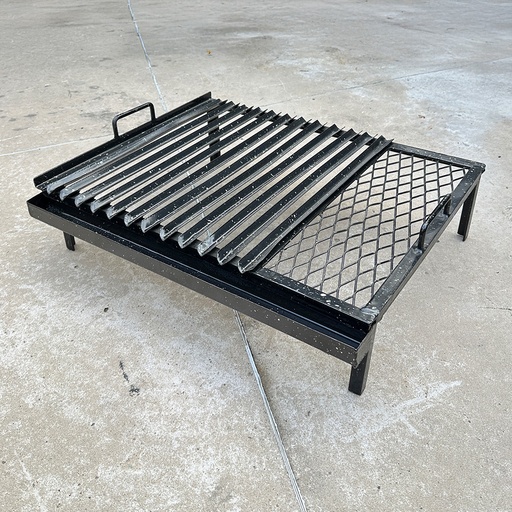 [AG071] Parrilla portátil / Herraje con patas 60 x 50