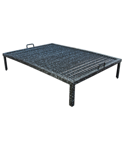 [AG087] Parrilla portátil de Pie Hierro 80 x 60