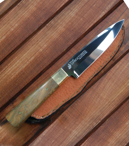 [AND001] Cuchillo artesanal nº 1 criollito. mango madera