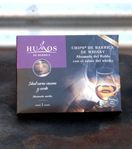 [BARR020] Ahumador para asados, astillas de barrica de Whisky