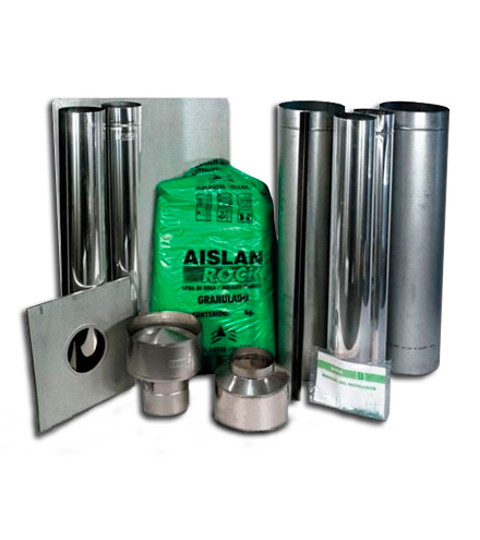 [BSK021] Kit base 4mts calefactor / cocina - Bosca