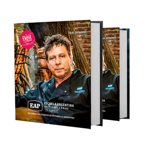 [CHE001] Libro "Escuela Argentina de Parrilleros"