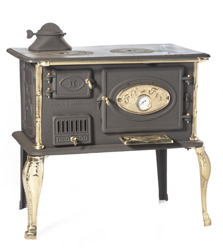 [FF036] Cocina económica bronce leña - FilFer