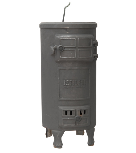 [IST001] Salamandra Nro 0 Bis, hierro a leña - Istilart