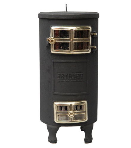 [IST002] Salamandra Nro 0 Bis, bronce a leña - Istilart