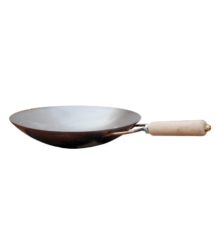[PEZ023] Wok con mango de madera