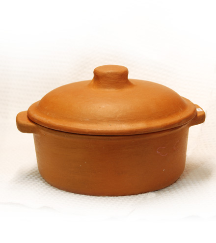 [JUA002] Cacerola de barro tipo essen 3 litros