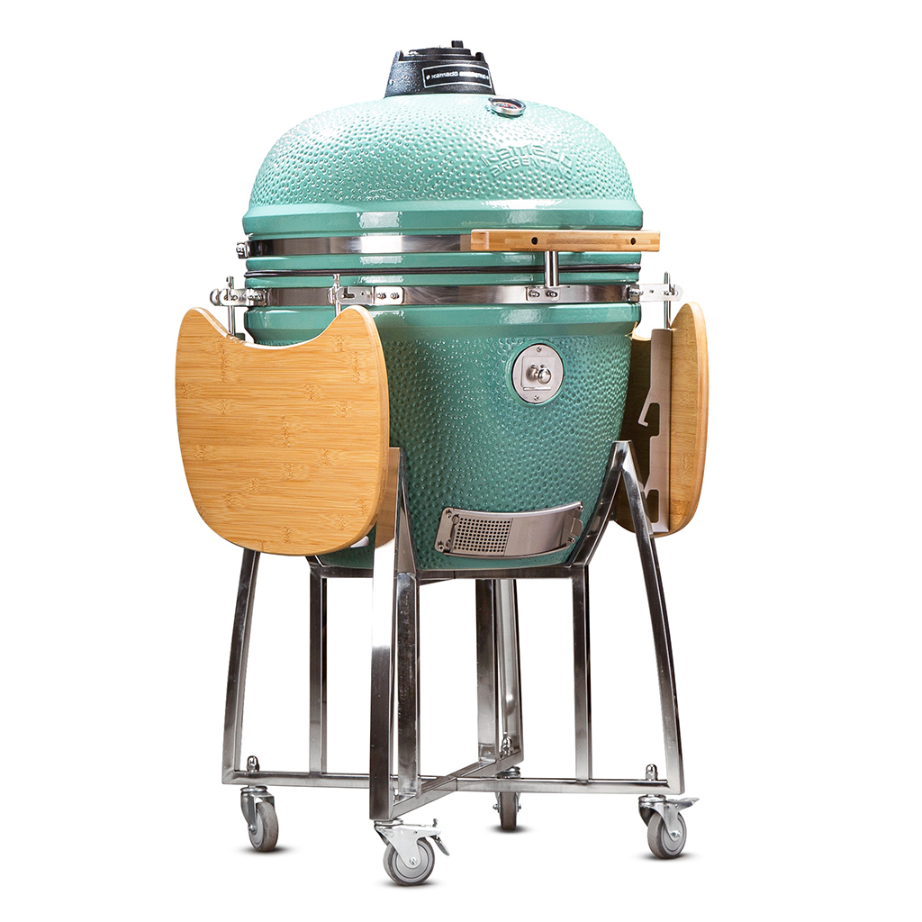 Parrilla horno Kamado "GRAN ASADOR CRIOLLO, Turquesa" - Kamado Argentino