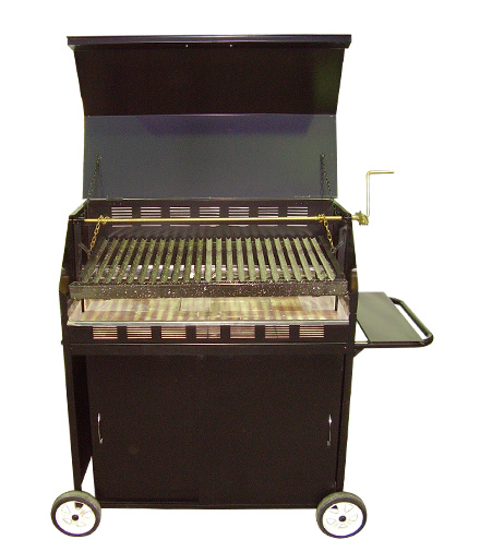 [LH005] Parrilla Carbón Grande, con Tapa y Puertas - La Huella