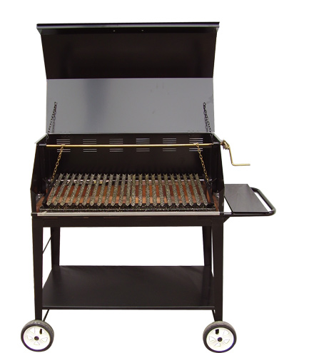 [LH006] Parrilla Carbón Grande, con Tapa - La Huella