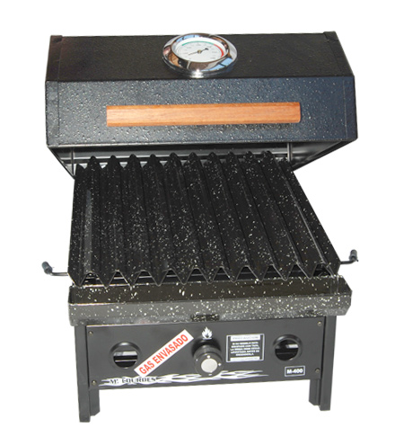 [LOU006] Parrilla a gas Lou 40, con tapa