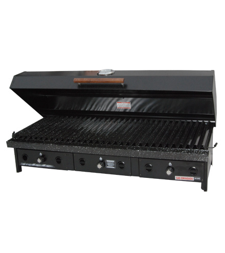 [LOU009] Parrilla a gas Lou 120, con tapa