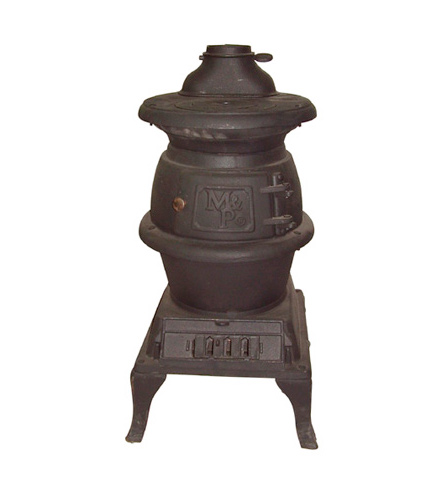 [MYP01-0003] Salamandra Vaquerita 2 pernos hierro leña - M&P