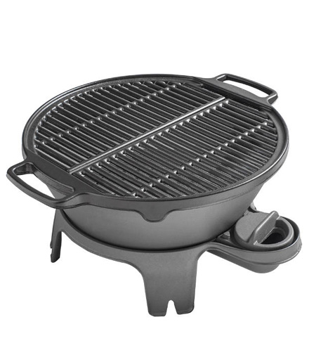 [OSL010] Fogón, Grill, parrilla portátil en fundición