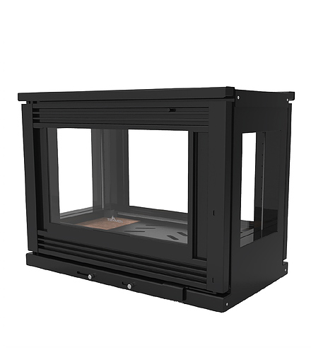 [TR112] Hogar Insertable a leña OMBU 1120 Cuatro Caras - Tromen