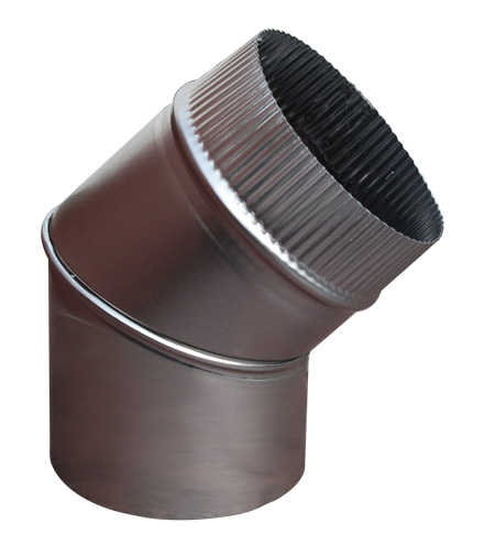 [TR219] Curva de 45º unidad inoxidable de 6 - Tromen