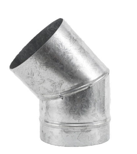 [TR222] Curva de 45º galvanizada de 10 - Tromen