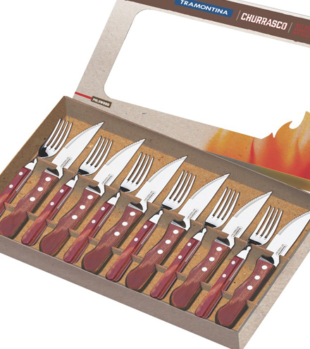 [TRA003] Juego de cubiertos Jumbo 12 piezas - Tramontina