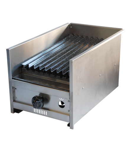 [TST005] Parrilla Cook and Food a Gas Inox 35
