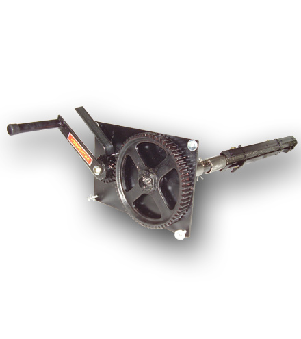 [VAL024] Manija con Engranaje reductor p/Emparrillados de + de 1,5 Valiparri