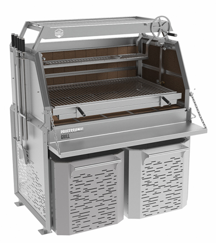 [BID032] Parrilla Professional Grill,  5 módulos - Fuego Criollo