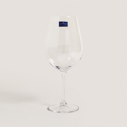 [MIS009] Set x 6 copas de cristal de Bohemia Sarah 690 ml