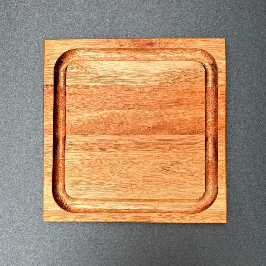 Plato de madera Grandis - 24x24