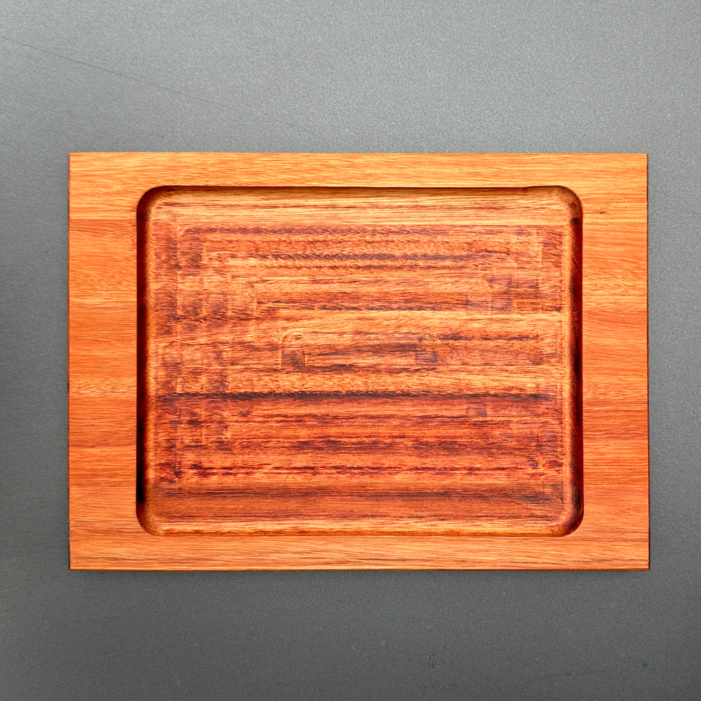 Bandeja de madera - 24x34 18mm