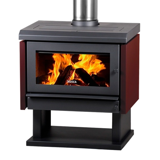 [BSK117] Calefactor alto rendimiento Wide Burdeo - Bosca