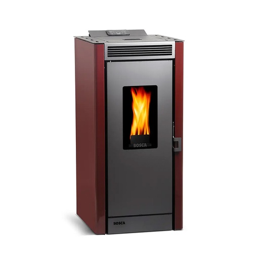 [BSK120] Calefactor a pellet Black Vision Burdeo - Bosca