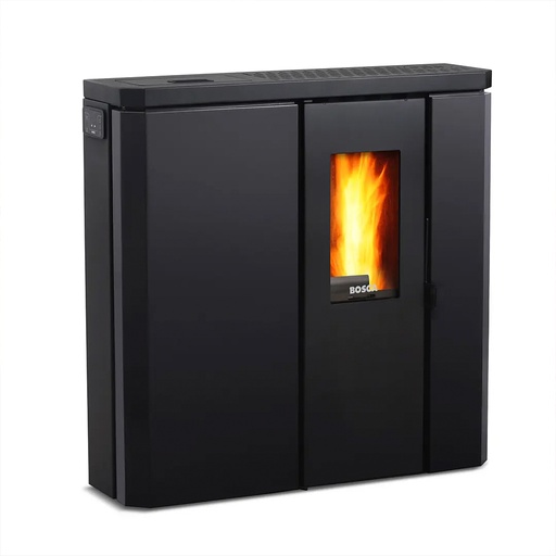 [BSK121] Calefactor a Pellet Fit 9 Charcoal - Bosca