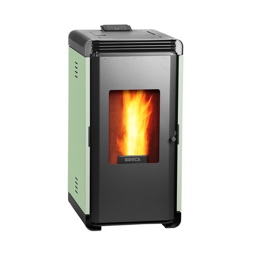 [BSK125] Calefactor alto rendimiento a pellet Hera+ Verde