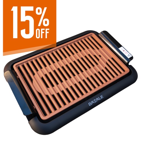 [GAZ002] Parrilla eléctrica placa cobre