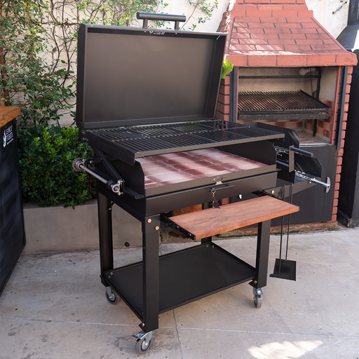 [ARG010] Parrilla rodante Black Panther Pro - Argrill