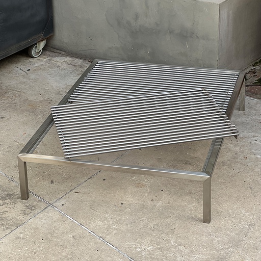 [INO113] Parrilla de pie con patas 80x60 Inoxidable - Artinox