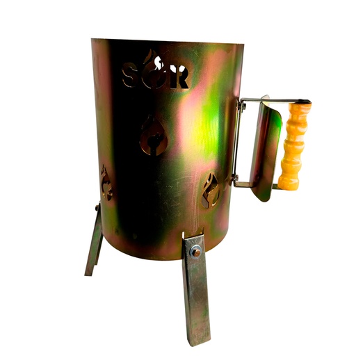 [SPA017] Tacho encendedor de carbón, brasero - Diablito