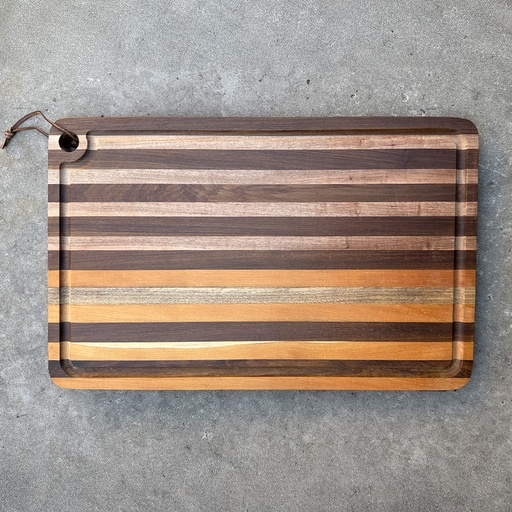 [HOL006] Tabla de corte premium MIX de maderas 60x40