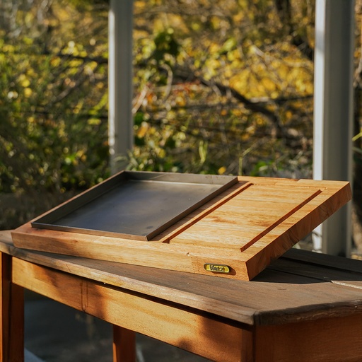 [HOL010] Tabla con plancheta mix 50x35